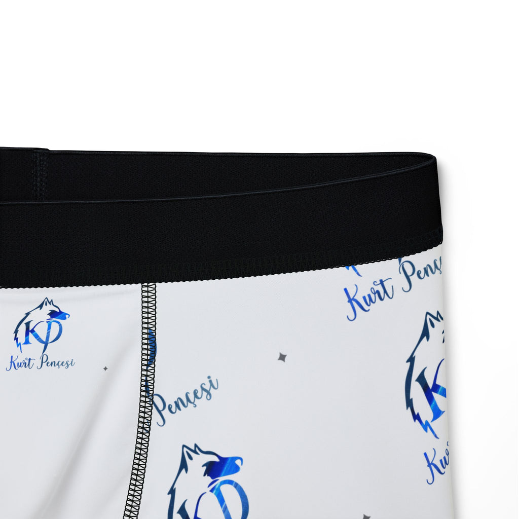 Custom Logo Men’s Boxer Briefs — All-Over Print Personalized Underwear