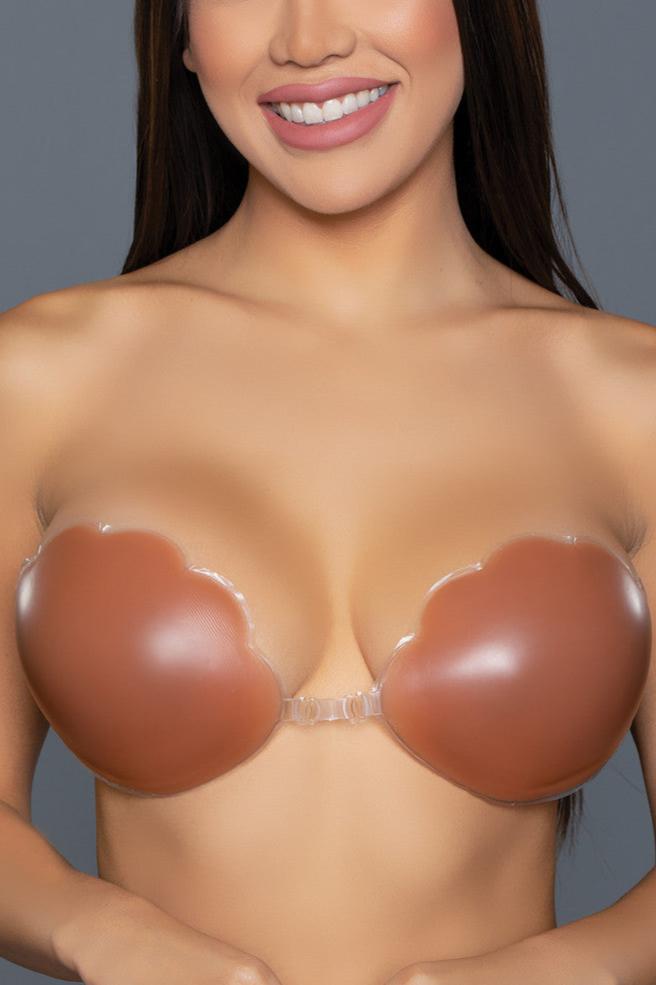 2317 Scalloped Edge Silicone Bra-0