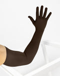 Seamless Gloves Armsocks - Brown-0